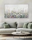 Art Marketing - Canvas Framed Print, Floral Cascade