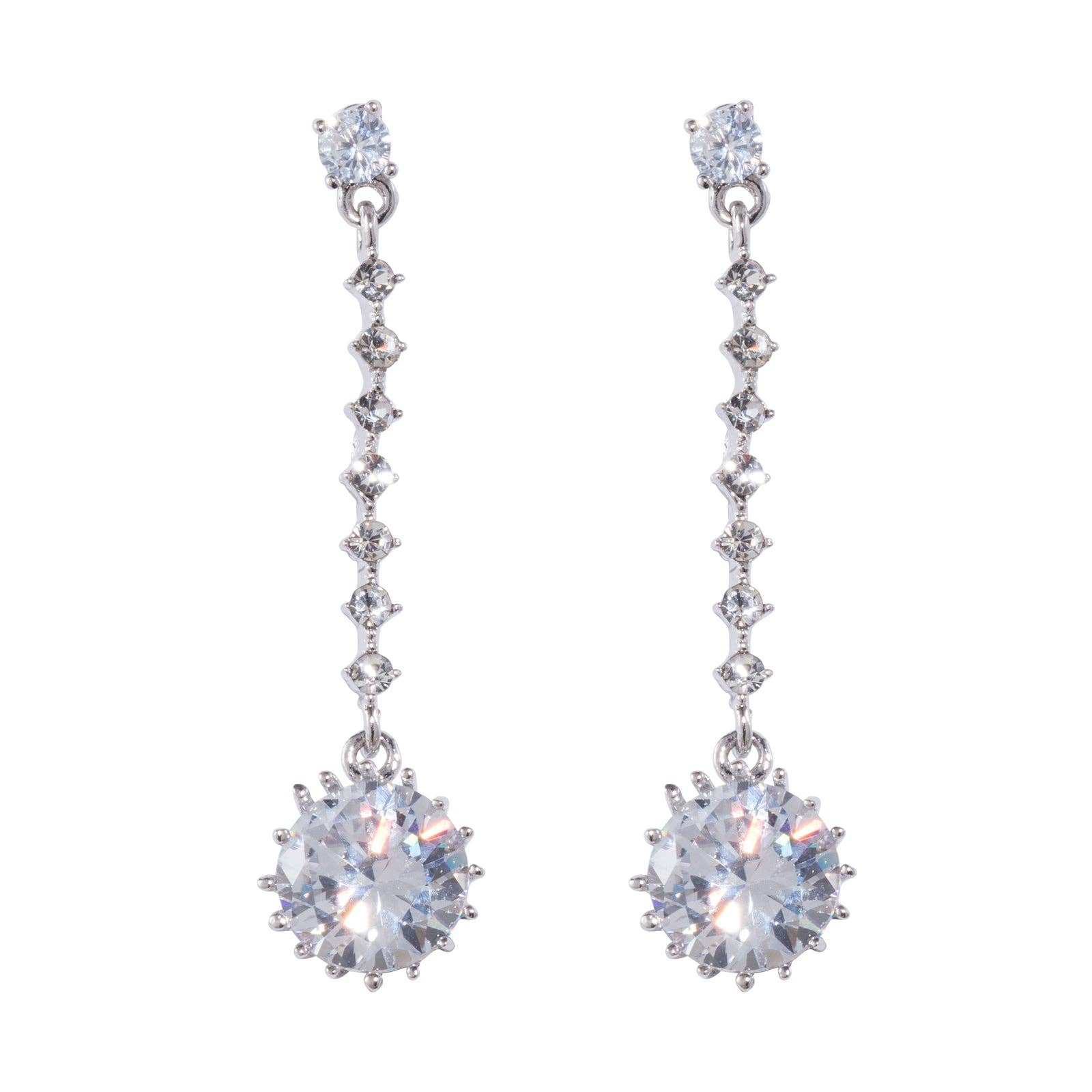 Kylie Cubic Zirconia Post Earrings