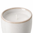 White Porcelain Acorn Candle Pot