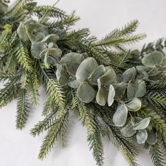 Artificial Luxury Green Spruce And Eucalyptus Garland — product image 6