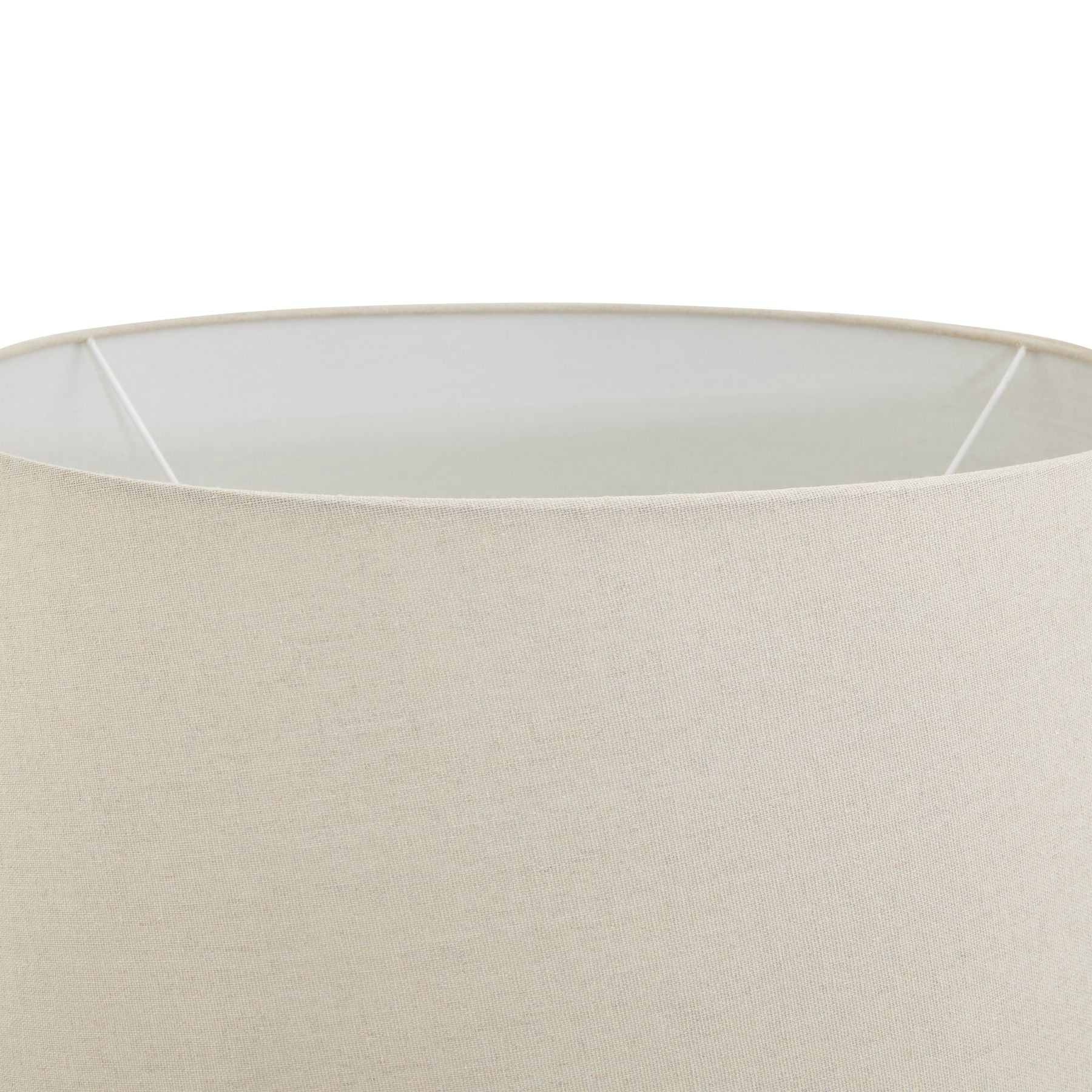 Hill Interiors Darcy Squat Round Design Stone Lamp for stylish lighting, featuring a round stone base and modern aesthetic.
