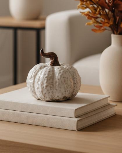 Neutral Wonky Pumpkin