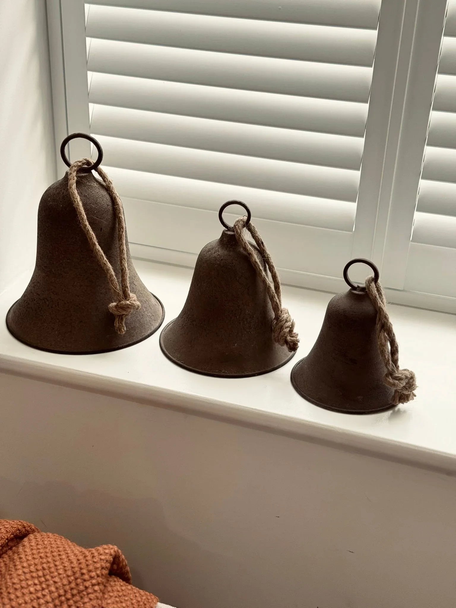 Rustic Brass Coloured Bell