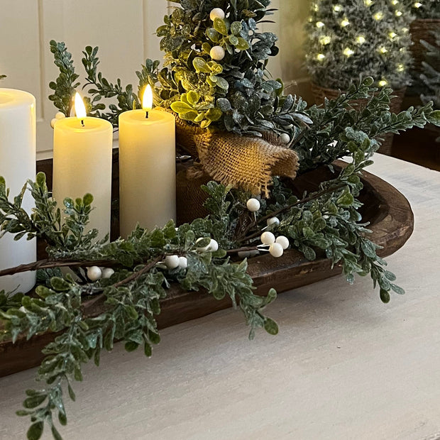 Extra large rustic wooden dough bowl from My Amigos Imports, shallow and ideal for home decor display or rustic styling.