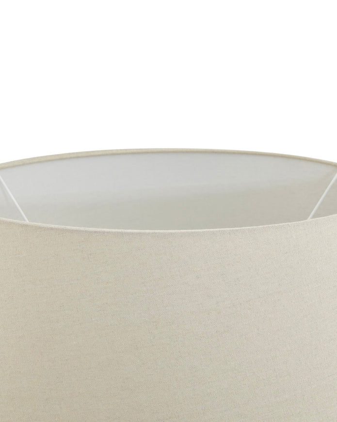 Extra large ribbed stone lamp from Hill Interiors Ludlow collection, featuring textured surface and elegant lighting design.
