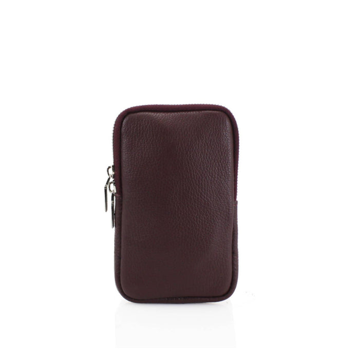 Italian Leather Phone Crossbody Bag