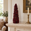Luxury Burgundy Berry Tall Tree