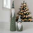 Sage Green And White Ceramic Gonk