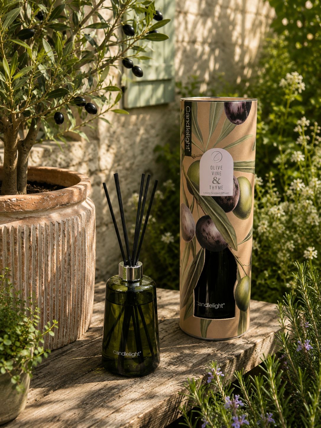 Reed Diffuser - Olive Vine & Thyme 300ml