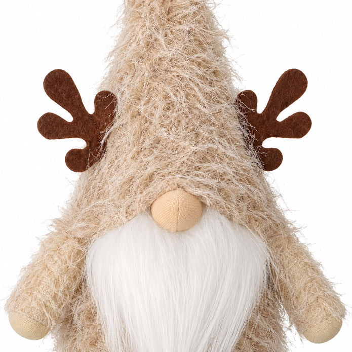 Cream & Brown Gonks With Antlers