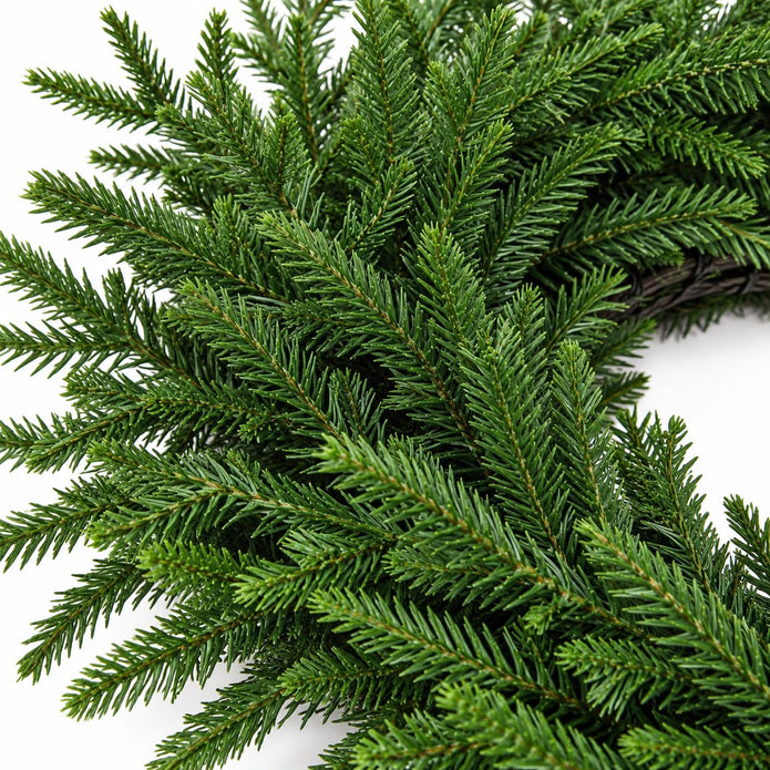 Artificial Luxury Green Norfolk Wreath