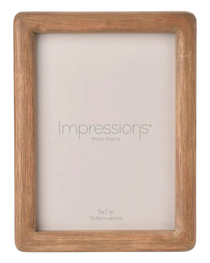 Natural Oak Effect Photo Frame – Wooden Picture Frame