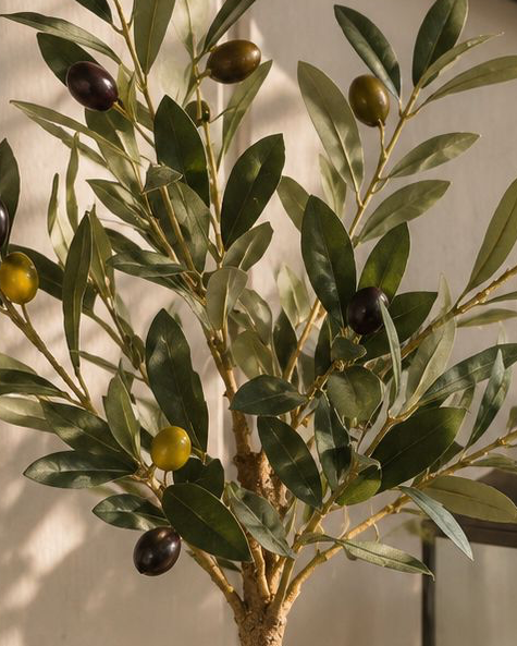 Small Artificial Faux Olive Tree - Romano
