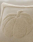 Cream Fluffy Large Pumpkin Cushion Cover