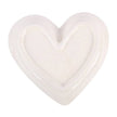 White Angel Wing Heart Trinket Dish