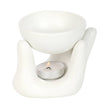 White Hand Ceramic Oil Burner
