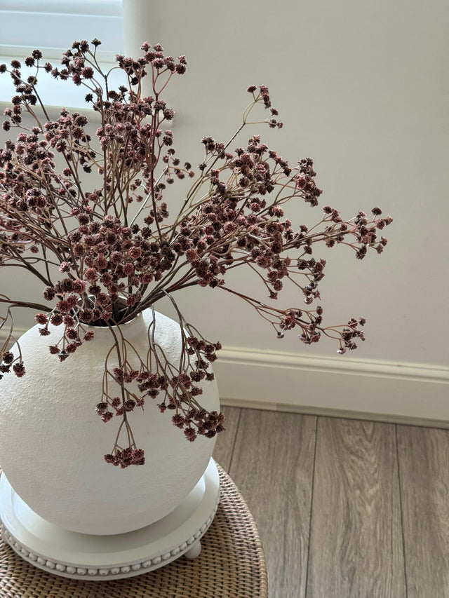 Artificial Brown Neutral Gypsophila Stem