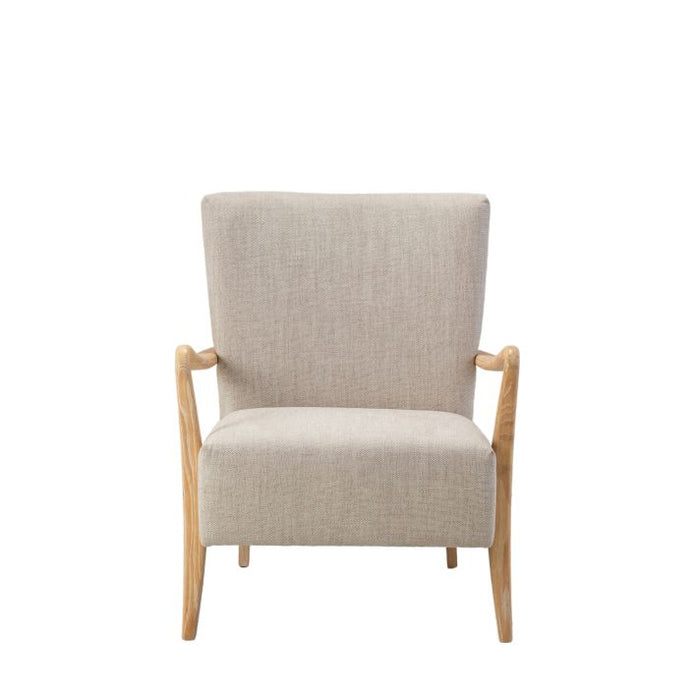 Chedworth Armchair Natural Beige Linen - PRE ORDER UP TO FOUR WEEKS DELIVERY