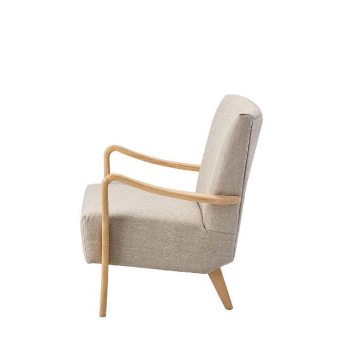 Chedworth Armchair Natural Beige Linen - PRE ORDER UP TO FOUR WEEKS DELIVERY