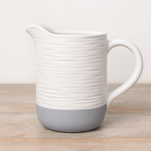 White and Grey Jug