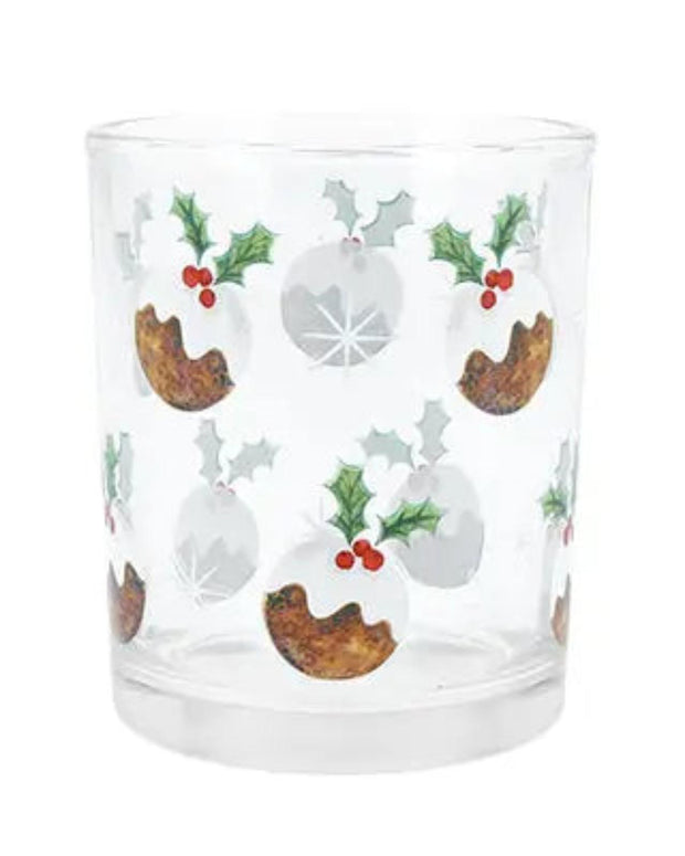 Christmas Pudding Candle Holder Gisela Graham