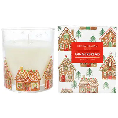 Gingerbread House Boxed Candle Gisela Graham