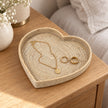 Wickham Rattan Heart Tray