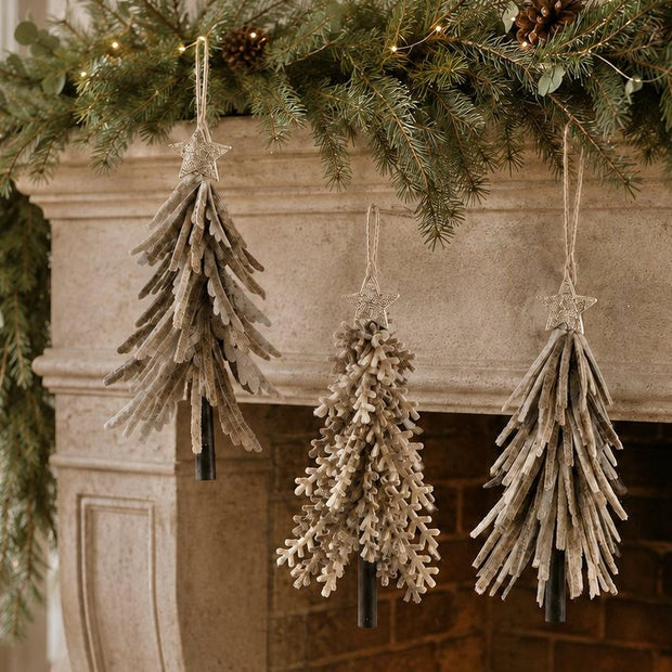 Neutral And Brown Felt Hanging Tree