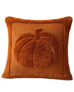 Orange Fluffy Large Pumpkin Cushion Cover