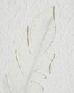 White feather wall art by Hill Interiors in a wooden frame, perfect for modern home decor.