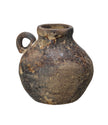 Brown Ceramic Flagon Jug Vase