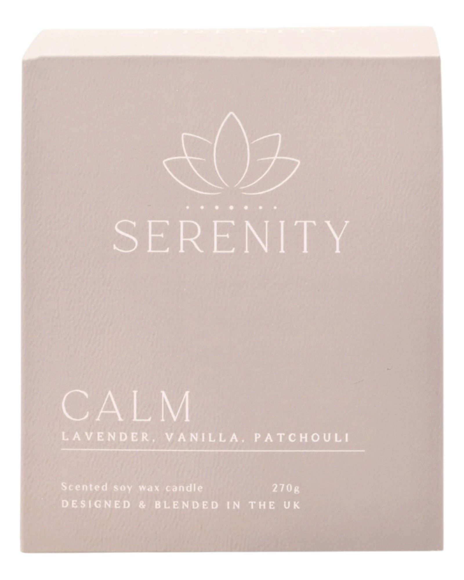 Serenity Calm Candle - Lavender, Vanilla And Patchouli