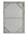Large neutral leaf wall art by Hill Interiors, framed picture featuring botanical design for modern home decor.