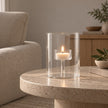 Glass Tealight Candle Lantern