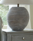 Large Saturn wooden lamp by Hill Interiors, showcasing a modern, circular wooden design perfect for stylish lighting.