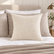 Cream Chenille Textured Cushion Cover