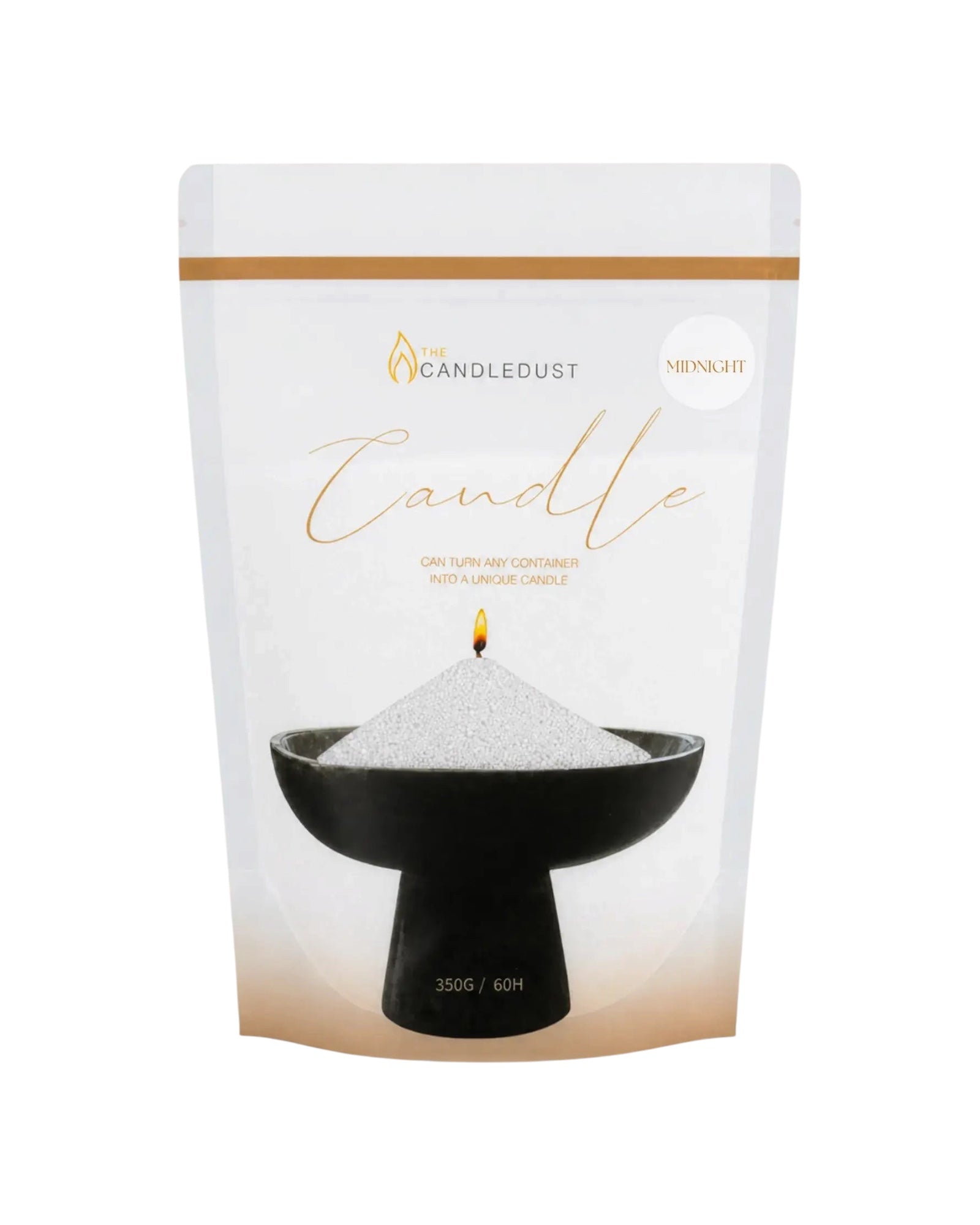 White Scented Candle Sand Kit – Midnight