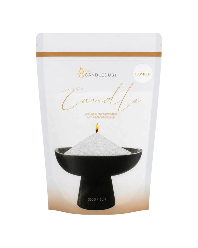 White Scented Candle Sand Kit – Midnight