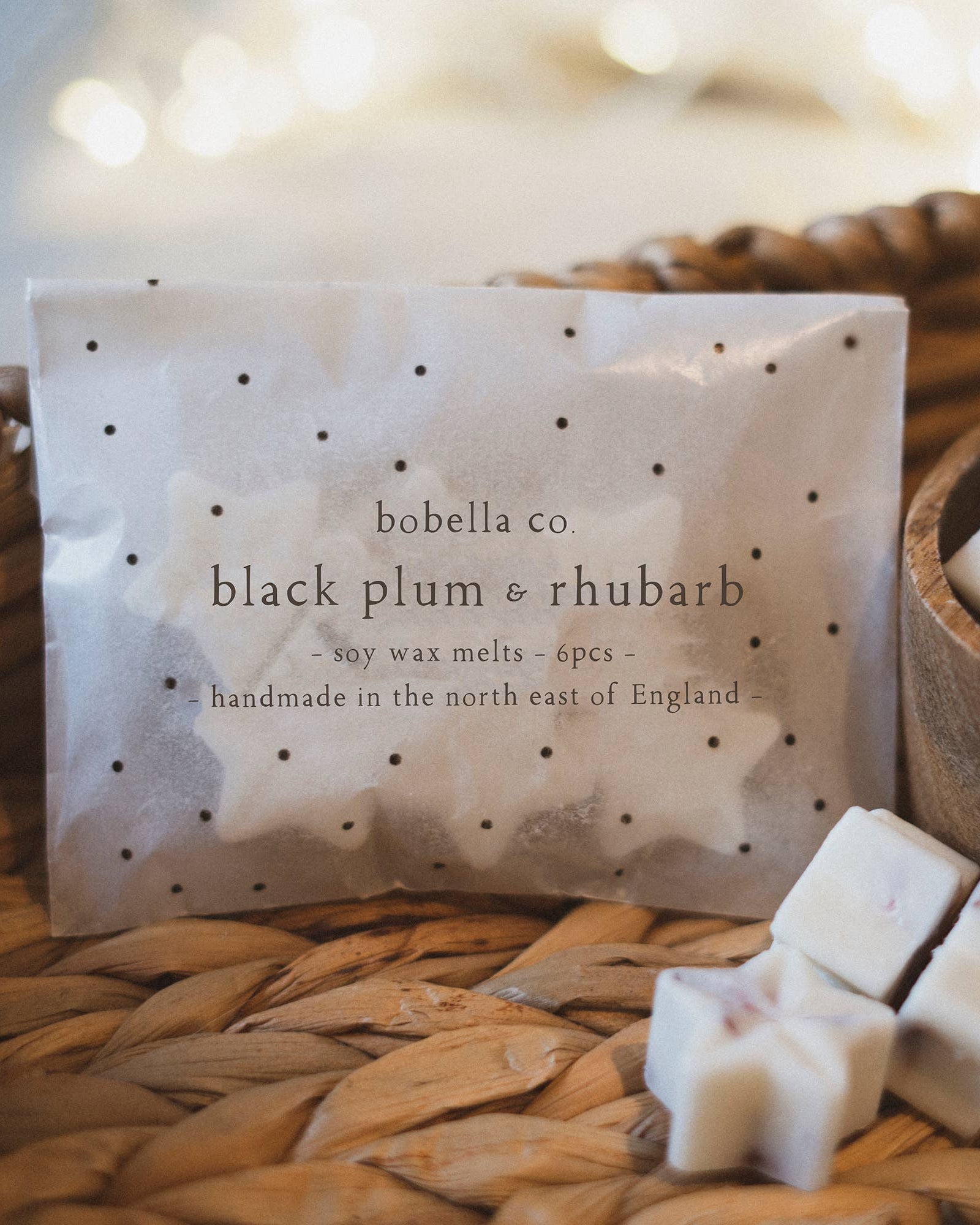 Soy Wax Melts - Black Plum & Rhubarb