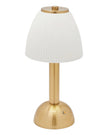 White Ceramic LED Touch Lamp