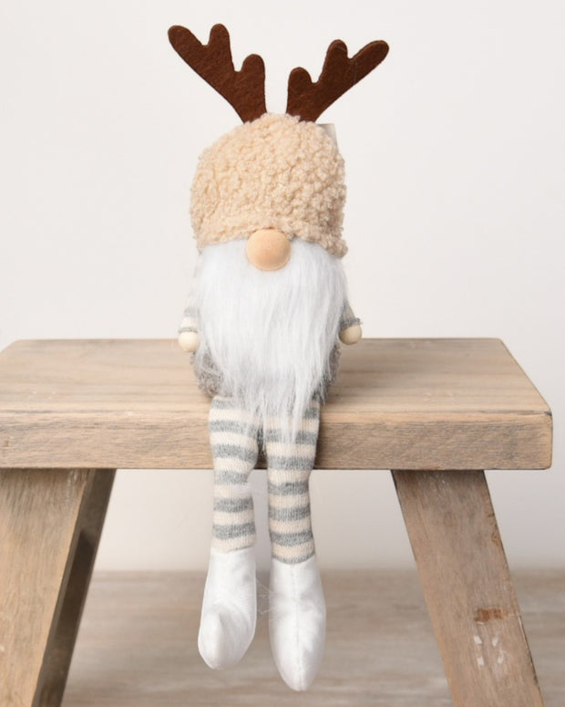 Beige Antler Fabric Gonk