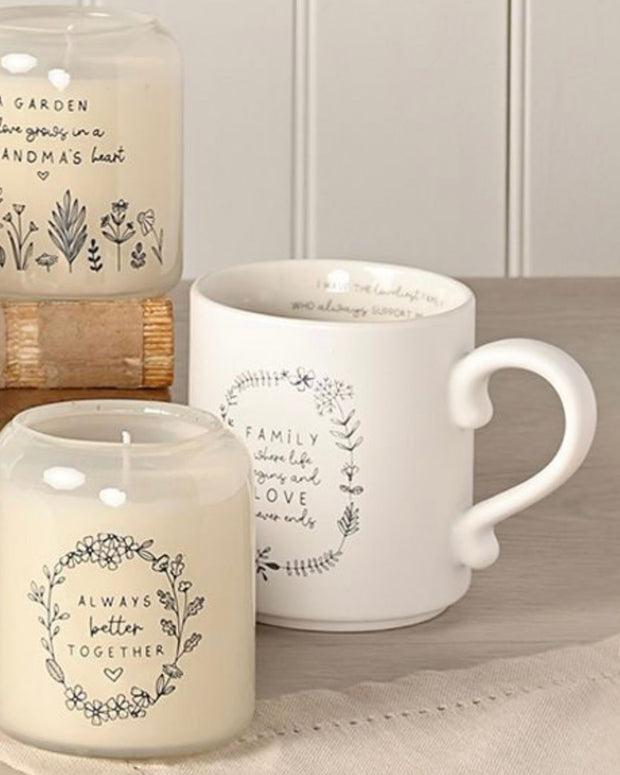 Beige Moments Mug - Family - Neutral Ceramic Coffee Cup