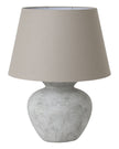 Hill Interiors Darcy Natural Stone Round Lamp, elegant lighting fixture with a smooth stone finish and round design for stylish illumination.