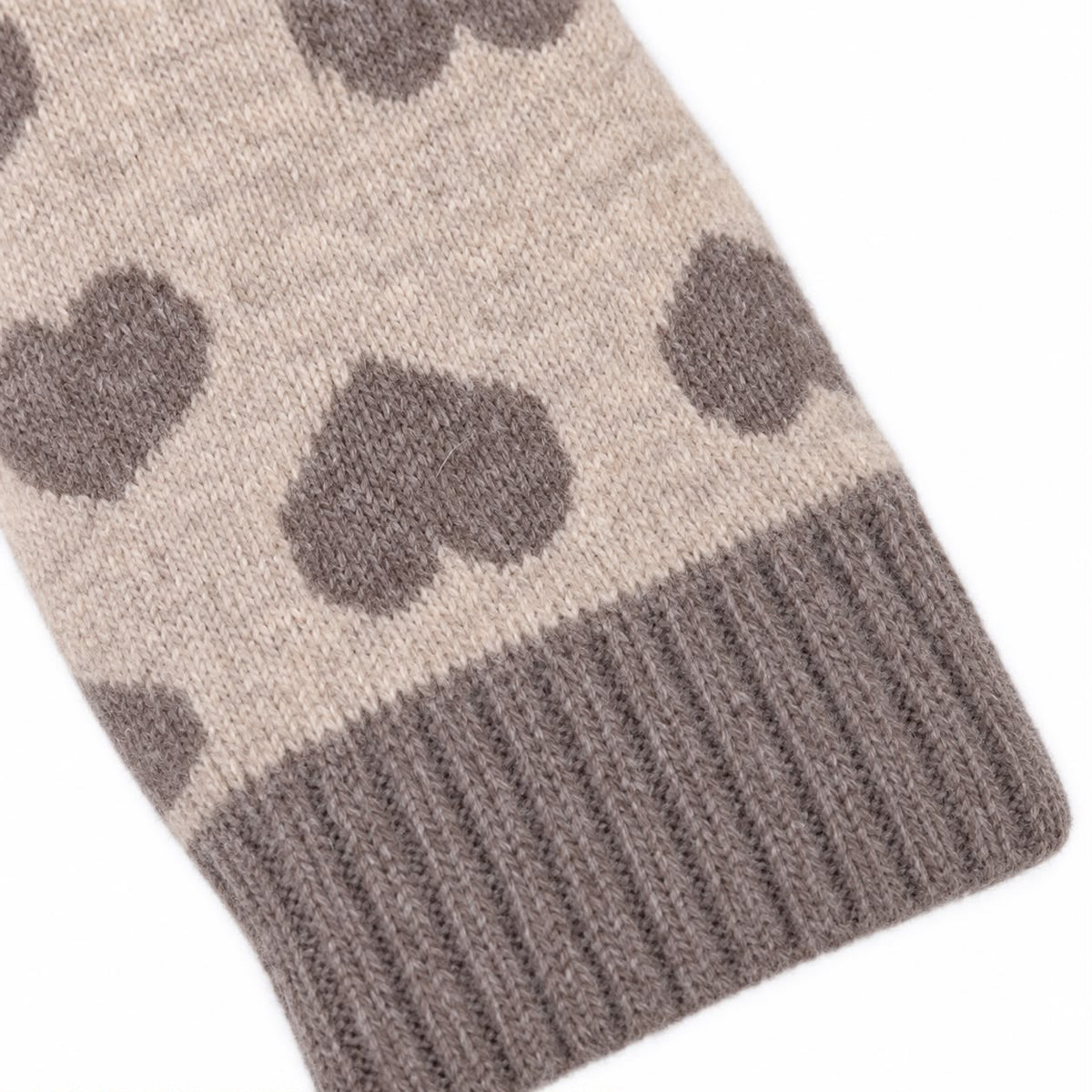 Cappuccino Heart Cosy Socks