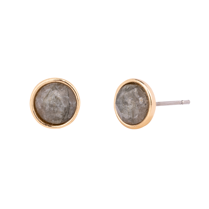 Venus Semi-Precious Stone Stud Earrings