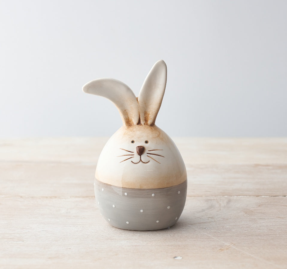 Whitge Ceramic Bunny Egg