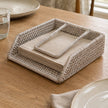 Wickham Rattan Napkin Holder With Weight