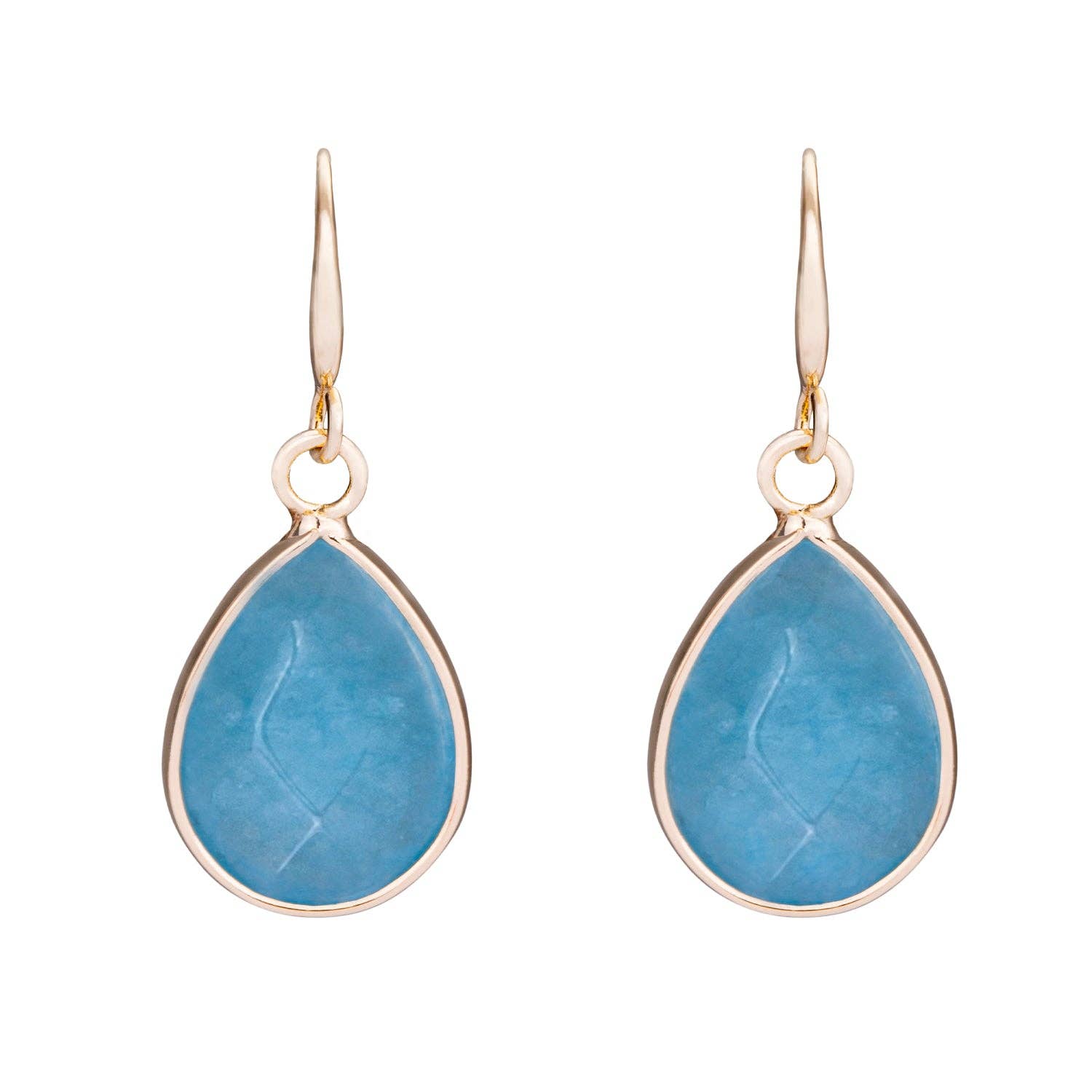 Venus Semi-Precious Stone Hook Earrings