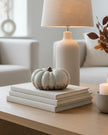 White Glazed Pumpkin
