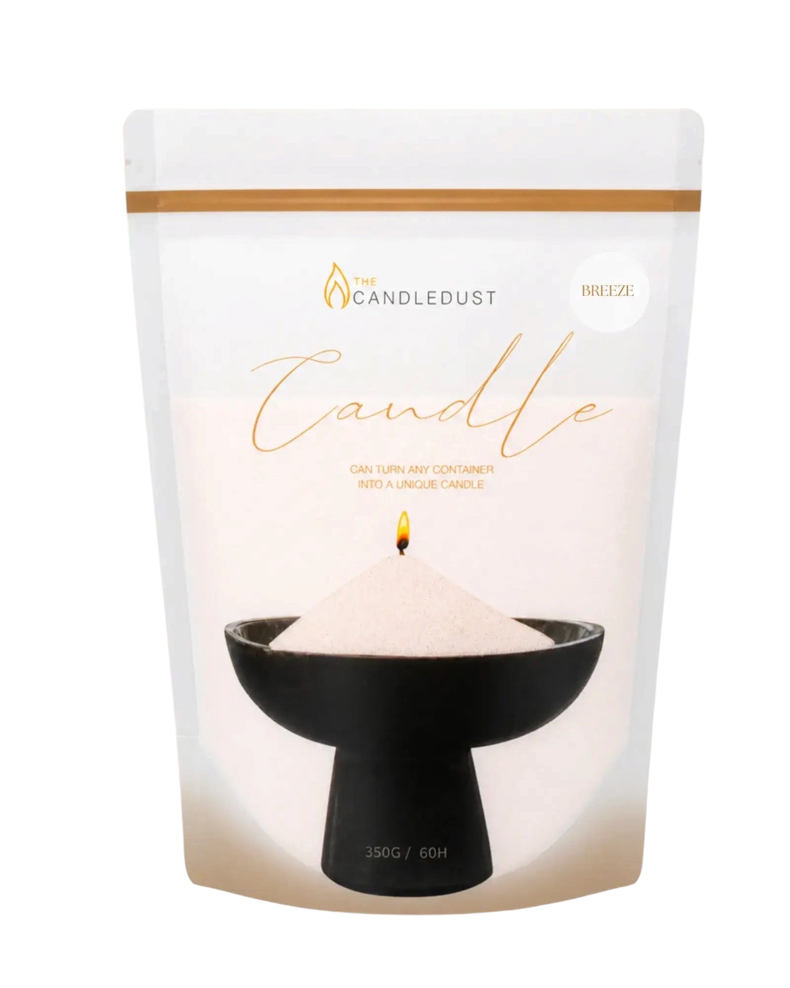 White Scented Candle Sand Kit – Breeze